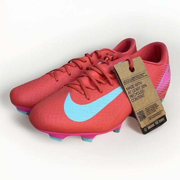 Nike Mercurial Vapor 16 Men Size 8.5 Academy Soccer Cleat FQ8374-800 Pink Blue main image 10